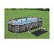 FREE SHIP Bestway Power Steel 22 x 12 x 48 Above Ground Oval Pool Set