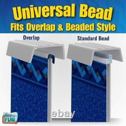 FreeTime Fun AG 12'x20' Oval 52 Deep Multi-Bead Liner Azure Peak