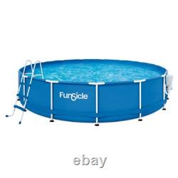 Funsicle 15' x 36 Outdoor Activity Round Frame Above Ground Swimming Pool Set