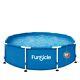 Funsicle 8' x 30 Outdoor Activity around Metal Frame Above Ground 4 Person Pool