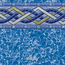 GLI 15'x26' Oval 52 Unibead Brighton Prism Above Ground Pool Liner