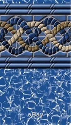 Glilin 18 ft. 54 in. Round ABG Golden Beach Uni-Bead Above Ground Pool Liners