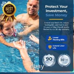 Gorilla Guard Pool Wall Foam 1/8 x 48 x 85' Above Ground Pool Liner White