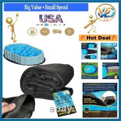Ground Shield 15x30ft Heavy Duty Oval Pool Liner Pad for Above Ground Pools