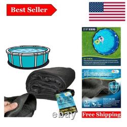 Ground Shield 27-Ft Heavy Duty Pool Liner Pad Protect & Extend Your Pool's
