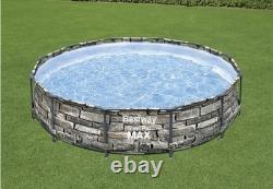 HEAVY DUTY Pro MAX 12' x 30 Above Ground Pool Round Metal Frame WE SHIP OVERSEA