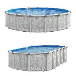 HII Ocean Current 54 Tall Resin Above Ground Pool Kit plus Starter Package