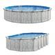 HII Ocean Current 54 Tall Resin Above Ground Pool Kit plus Starter Package