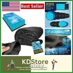 Heavy-Duty 12x24 Pool Liner Pad Ultimate Protection for Above Ground Pools