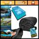 Heavy Duty 12x24 Rectangle Pool Liner Pad Protects, Prevents Punctures, Eco-Fr
