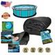 Heavy Duty 18ft Round Pool Liner Pad Ground Shield, Weed Barrier, Easy Install