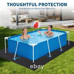 Heavy Duty Non-Woven Pool Liner Pad for Above Ground Pools Puncture Weed Barrier