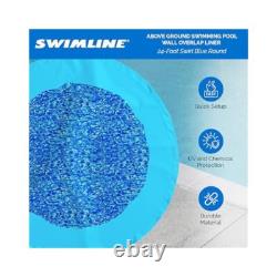 High, Quality 24ft Pool Liner, Above Ground, Durable, Swirl Bottom Design