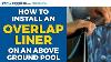 How To Install An Overlap Liner On Your Above Ground Pool