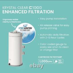 INTEX Prism Frame 14ft x 42in Premium Above Ground Pool Set with Filter Pump