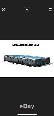 INTEX ULTRA XTR RECTANGULAR 32x16x52 ABOVE GROUND POOL REPLACEMENT LINER ONLY