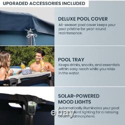 INTEX UltraLuxe 20ft x 52in Above Ground Pool, Sand Pump, & Saltwater System