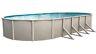 Impressions 12' by 24' by 48 Oval AboveGround Swimming Pool W Liner and Skimmer