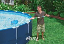 Intex 10ft x 30in Metal Frame Swimming Pool with Filter and Maintenance Kit