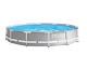 Intex 12ft x 30in Prism Metal Frame Above Ground Swimming Pool with Pump (26711EH)