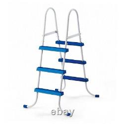 Intex 15ft x 48in Metal Frame Above Ground Pool Set with Filter Pump Ladder
