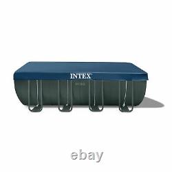 Intex 18' x 9' x 52 Ultra XTR Rectangle Swimming Pool Set Pump Filter New