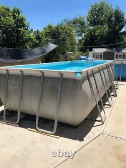 Intex 18Ftx9x52In Ultra XTR Rectangular Swimming Pool withPump Filter PICK UP ONLY