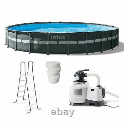Intex 24' x 52 Ultra XTR Frame Above Ground Pool Set with 3 In Chlorine Tablets