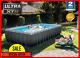 Intex 24ft x 12ft x 52in Ultra XTR Rectangular Swimming Pool Set And Sand Filter