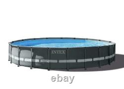 Intex 26333EH 20' x 48 Round Ultra XTR Frame Swimming Pool Set with Filter Pump