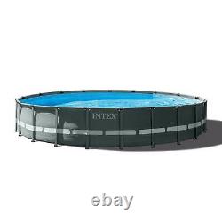 Intex 26339EH 24' x 52 Round Ultra XTR Frame Swimming Pool Set with Filter Pump