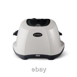 Intex 26667EG Krystal Clear Saltwater System 7000Gal Above Ground Swimming Pool
