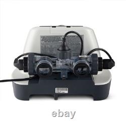 Intex 26667EG Krystal Clear Saltwater System 7000Gal Above Ground Swimming Pool