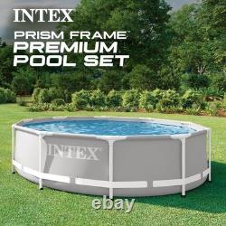 Intex 26701EH 10ft x 30in Prism Frame Above Ground Swimming Pool with Pump Intex 26701EH 10ft x 30in Prism Frame Above Ground Swimming Pool with Pump