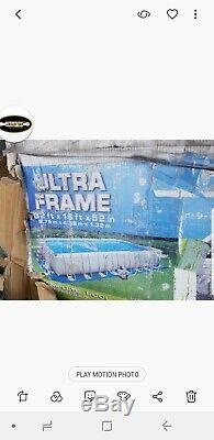 Intex 32FtX16FtX52in Ultra Frame Rectangular Above Gr Swimming Pool LINER ONLY