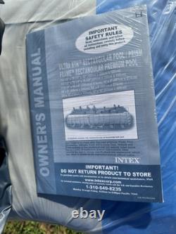Intex Above Ground Pool Liner 16x8x42 LINER AND COVER ONLY BRAND NEW