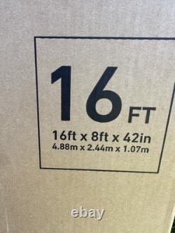 Intex Above Ground Pool Liner 16x8x42 LINER AND COVER ONLY BRAND NEW