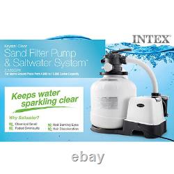 Intex Krystal Clear Saltwater System for Above-Ground Pools