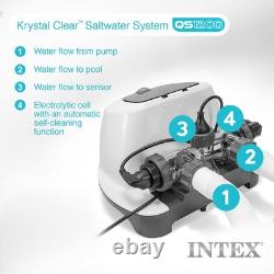 Intex Krystal Clear Saltwater System for Above-Ground Pools up to 15,000 Gallons