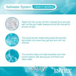 Intex Krystal Clear Saltwater System for Above-Ground Pools up to 15,000 Gallons