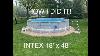 Intex Pool Setup And First Impression