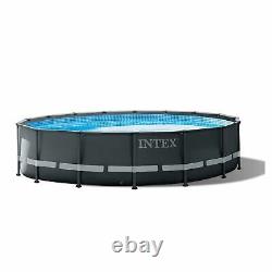 Intex Ultra XTR 16ft x 48in Above Ground Pool Set with Pump & Cleaner Robot Vacuum