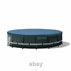 Intex Ultra XTR 16ft x 48in Outdoor Frame Above Ground Swimming Pool Set with Pump