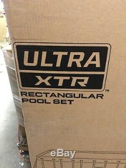 Intex Ultra XTR 24 x 12 Pool FRAME ONLY + CONNECTORS! NO LINER OR FILTER PUMP