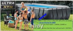Intex pool LINER 18 ft x 9 ft x 52 inch. Works for Ultra XTR customer return new