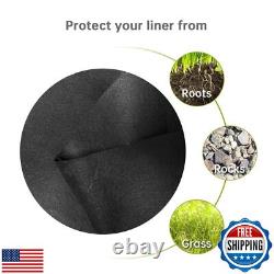 Jantens 24 Foot Round Pool Liner Pad for Above Ground Swimming Pools, Made of