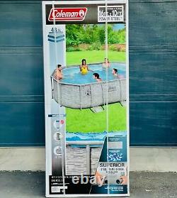 LINER ONLY! Coleman 16' x 10' x 48 Power Steel Pool Replacement Bestway