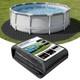 LXKCKJ 18FT Round Pool Pads for Above Ground Pool, Protects Pool Liner, Heavy