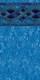 Latham Above Ground Pool Liner 21'X54 Beaded Liner Pattern Solona New