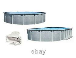 Lifestyle 54 Wall Above Ground Swimming Pool with Liner & Skimmer